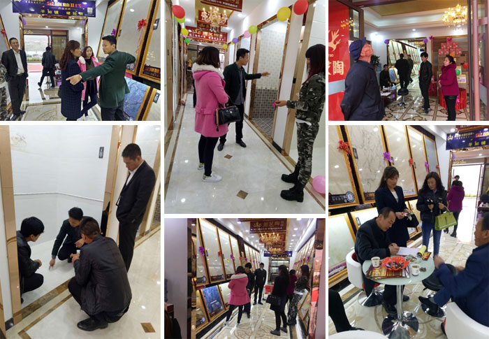 甘肅會寧91视频网址入口陶瓷磚91视频软件免费下载專賣店曆經幾個月的華麗蛻變，盛裝開業！