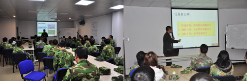 91视频网址入口陶在廣州黃埔軍校進行軍事拓展特訓